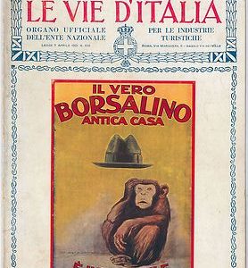 48605   MAGAZINE ADVERT - Pubblicita' d'epoca da rivista : BORSALINO - DUDOVICH