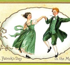 8064 -  VINTAGE POSTCARD  - Celebrations - St.Patrick's Day - Embossed