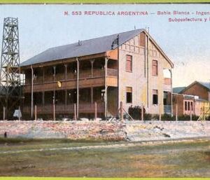 af0061 - ARGENTINA - VINTAGE POSTCARD - Bahia Blanca - Ingeniero White