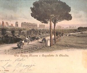 ab3104 - CARTOLINA D'EPOCA - Roma Città - Via Appia Nuova