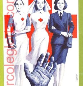 af6909 -   VINTAGE POSTCARD  - Italy RED CROSS Croce Rossa Italiana ABBATE