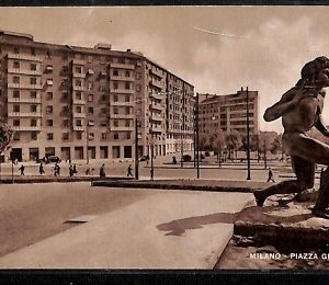 ab2025 - CARTOLINA D'EPOCA - MILANO Città : Piazza Grandi
