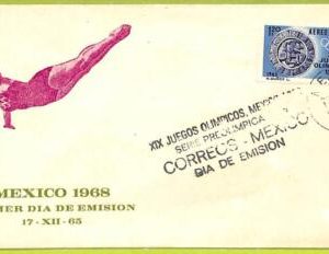 ZA1328 - MEXICO- POSTAL HISTORY - Olympic Games FDC COVER - 1965