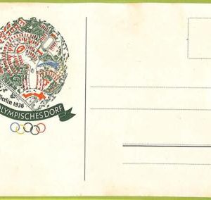 af9960 GERMANY - VINTAGE POSTCARD Ansichtskarten - Olympic Stadium Berlin 1936