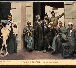 ab2028 - CARTOLINA D'EPOCA - MILANO Città : Il Cairo a Milano