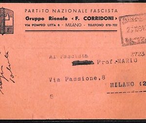 ab2029 - CARTOLINA D'EPOCA - MILANO Città : Pubblicitaria