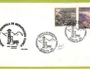 af9474 - ANDORRA - POSTAL HISTORY - FDC Cover - 1985,  MEDICINE