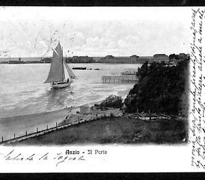 ab3162 - CARTOLINA D'EPOCA - Roma Provincia - Anzio  1913