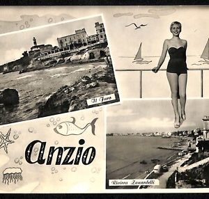 ab3165 - CARTOLINA D'EPOCA - Roma Provincia - Anzio