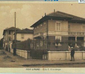 97116 - CARTOLINA d'Epoca - ALESSANDRIA provincia - VILLA  GIRARDENGO 1926