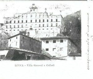 73553 - CARTOLINA d'Epoca - LUCCA  citta' -  VILLA GARZONI 1902