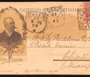 ab2050 - CARTOLINA D'EPOCA - MILANO Città : Pubblicitaria