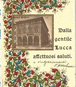 73555 - CARTOLINA d'Epoca - LUCCA  citta' -  PALAZZO PRETORIO