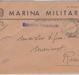 42880 - ITALY - POSTAL HISTORY COVER - Military Marine Ship: BIRDS - cormorant