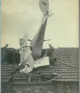 91011 - CARTOLINA d'Epoca - NOVARA - CAMERI fotografica - INCIDENTE AEREO