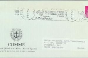 84864 - SPAIN - POSTAL HISTORY - postmark on COVER 1990 - SPORT Cycling