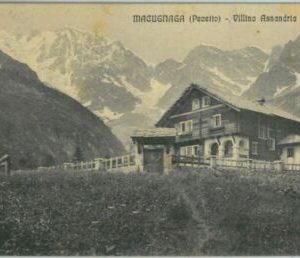 91040 - CARTOLINA d'Epoca - NOVARA Provincia  -  MACUGNAGA Pecetto  1912