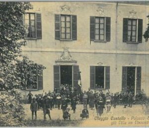 91056  - CARTOLINA d'Epoca - NOVARA Provincia  - OLEGGIO  Scuola