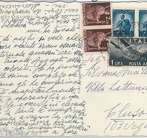 57159 - REPUBBLICA - STORIA POSTALE: DEMOCRATICA su CARTOLINA 1948