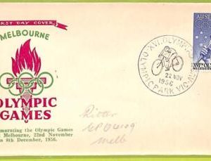 ZA1374 - Australia - POSTAL HISTORY - FDC Cover - Olympic Game - 1956