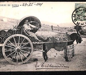 ab3237 - CARTOLINA D'EPOCA - Roma Provincia - Costumi 1909