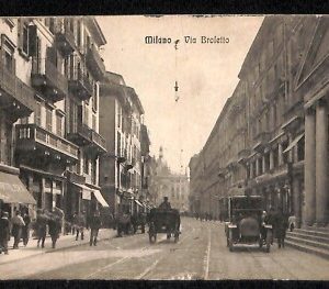 ab2093 - CARTOLINA D'EPOCA - MILANO Città : Via Braletto