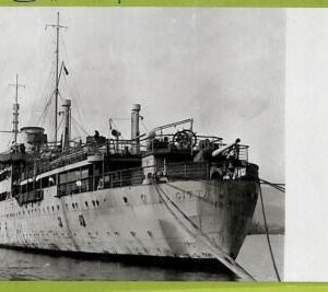 af6912 -   ITALY -  VINTAGE POSTCARD  -  Ships NAVI   "Citta di GENOVA"