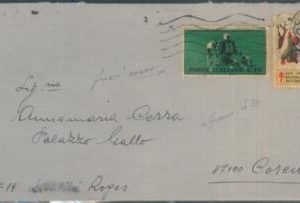 82855 - ITALY - Postal History -  outdated STAMP on COVER: Cycling 1975