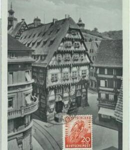 86920 - GERMANY - Postal History - STAMP on POSTCARD: CYCLING