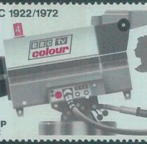 88042 - GB  - Collectible STAMP  - 1972 BBC Camera 7 1/2p  NO PHOSPHORUS