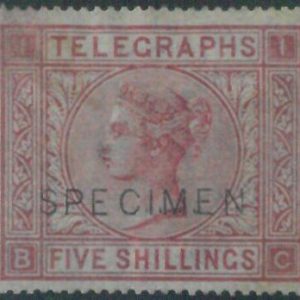 88045 - GB  - Collectible STAMP - SG #  Telegraph # L231 overprinted SPECIMEN