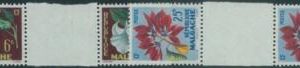 88075 - MADAGASCAR -  STAMPS :  Yvert   # 336 / 337 GUTTER PAIRS MNH - Flowers