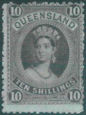 88414 - AUSTRALIA: Queensland  - STAMP: S Gibbons # 155  Watermark  5  -  MLH