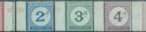 88435 - NYASALAND - STAMPS - Stanley Gibbons # D1/5 dues Revenue  - Mint MLH