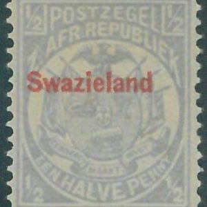 88467  - SWAZILAND  -  STAMP -  SG # 10 -  MINT well centered MLH   Eagles BIRDS