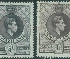 88484  - SWAZILAND  -  STAMPS -  SG # 28/38  -  Fine MINT  MLH