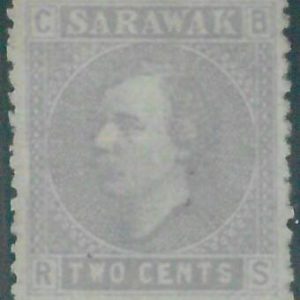 88533 -  MALAYSIA Sarawak - STAMP: Stanley Gibbons #  3 -  MINT Hinged VWC