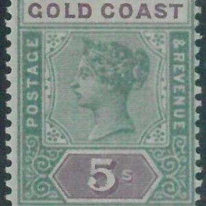 88557  -  GOLD COAST - STAMP  - Stanley Gibbons # 33 - MINT hinged MH