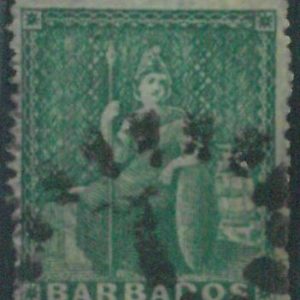 88567 - BARBADOS  - STAMP: Stanley Gibbons #  21 Perforation 15 -   USED