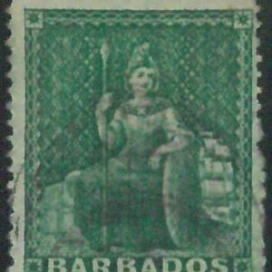 88573 - BARBADOS  - STAMP: Stanley Gibbons # 17  Perforation 15 -   FINE USED