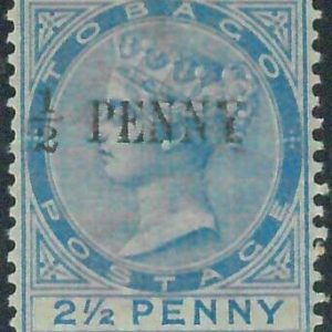88576 - TOBAGO - STAMPS - Stanley Gibbons #  13 - MINT Very lightly HINGED MLH