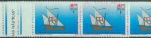 88593 - MACAO - STAMPS - BOATS Navigation MNH 4v. x3  overprinted SPECIMEN