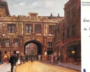 ac4905 - GB  -  VINTAGE POSTCARD:  Lincoln - 1904