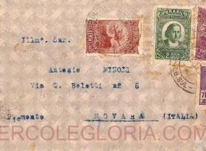 ad6142 - BRAZIL - POSTAL HISTORY - AIRMAIL COVER  to ITALY  1933