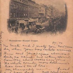ac4951 - GB  -  VINTAGE POSTCARD:  Manchester - 1900