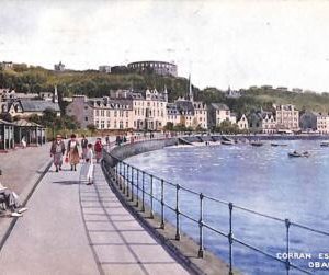 ac5018 - GB  -  VINTAGE POSTCARD: Corran Esplanade, Oban - 1938 SCOTLAND