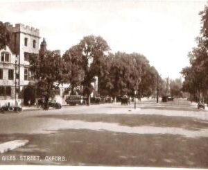 ac5013 - GB  -  VINTAGE POSTCARD: Oxford, St.Giles Street