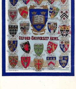ac5008 - GB  -  VINTAGE POSTCARD:  Oxford University Arms