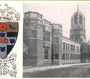 ac5010 - GB  -  VINTAGE POSTCARD:  OXFORD Christ Church Founded 1546