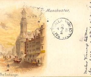 ac4931- GB  -  VINTAGE POSTCARD:  Manchester - 1901